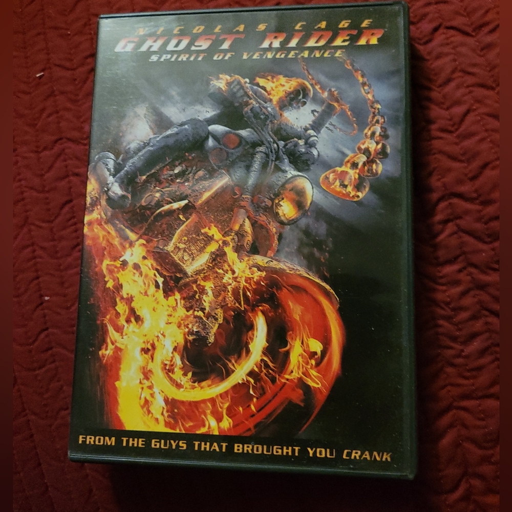 DVD Movie Ghost Rider Spirit of Vengeance starring Nicolas Cage